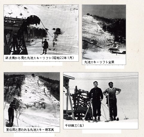 鹿島の軌跡 日本初のスキーリフト